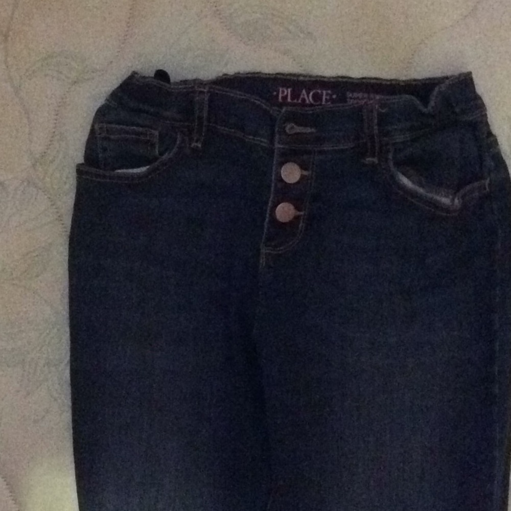 3 boutton jeans